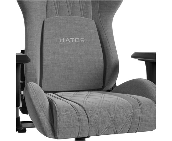 Кресло игровое Hator Darkside 3M Fabric Grey (HTC3016M), изображение 8 Кресло игровое Hator Darkside 3M Fabric Grey (HTC3016M), изображение 8
