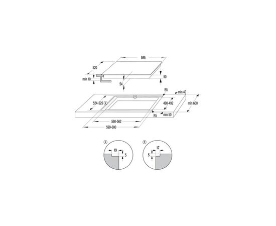 Варочная поверхность Gorenje GI6442BSCWF, изображение 10 Варочная поверхность Gorenje GI6442BSCWF, изображение 10
