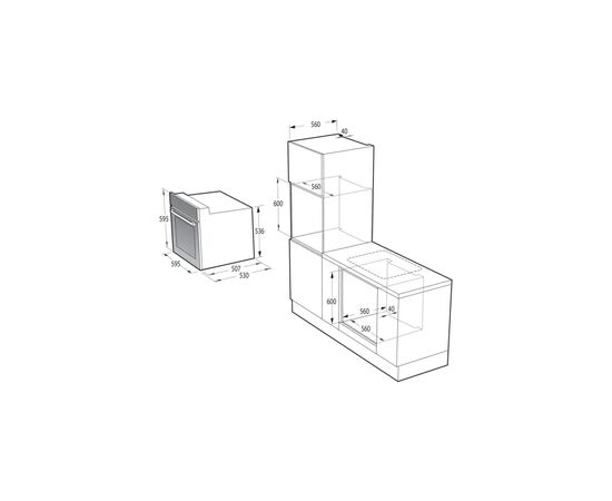 Духовой шкаф Gorenje BO6615E01B, изображение 9
