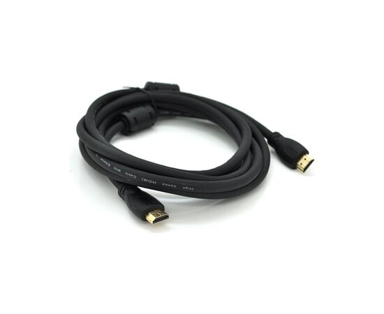Кабель мультимедийный HDMI M to HDMI M 1.5m V2.0 4K black Ritar (HDMI(M)/(M)V2.0-1.5m-347B)
