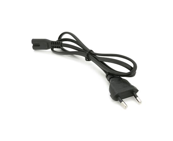Кабель питания C7 0.8m 0.5mm2 black Voltronic (PC-184CEE7/16-C7-CCA-1,0), изображение 2 Кабель питания C7 0.8m 0.5mm2 black Voltronic (PC-184CEE7/16-C7-CCA-1,0), изображение 2