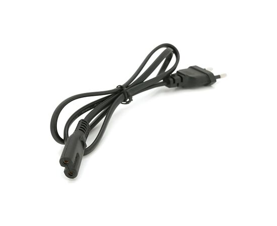 Кабель живлення C7 0.8m 0.5mm2 black Voltronic (PC-184CEE7/16-C7-CCA-1,0)
