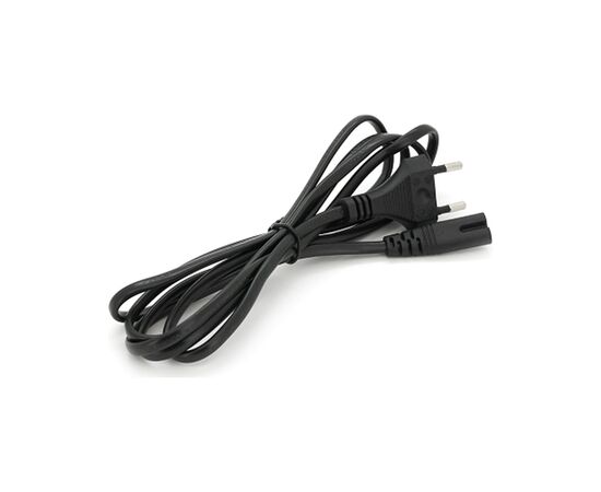 Кабель питания C7 1.8m 0.5mm2 black Voltronic (PC-184/2 CEE7/16-C7-CCA18), изображение 2 Кабель питания C7 1.8m 0.5mm2 black Voltronic (PC-184/2 CEE7/16-C7-CCA18), изображение 2