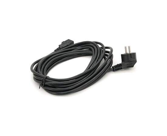Кабель питания C13 5.0m 1.0mm2 Voltronic (PC-186 CEE7/7-C13-CCA50/1), изображение 2 Кабель питания C13 5.0m 1.0mm2 Voltronic (PC-186 CEE7/7-C13-CCA50/1), изображение 2