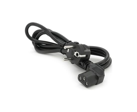Кабель питания C13 1.5m 0.75mm2 90° corner Voltronic (PC-186A CEE7/7-C13-CCA15), изображение 2 Кабель питания C13 1.5m 0.75mm2 90° corner Voltronic (PC-186A CEE7/7-C13-CCA15), изображение 2