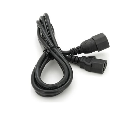 Кабель питания C13 to C14 1.8m 0.75mm2 OEM Voltronic (PC-IEC C13-C14 CCA18), изображение 2 Кабель питания C13 to C14 1.8m 0.75mm2 OEM Voltronic (PC-IEC C13-C14 CCA18), изображение 2