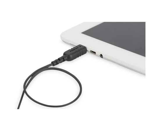 Кабель мультимедийный HDMI M to HDMI mini M 2.0m black Digitus (DB-330121-020-S), изображение 3