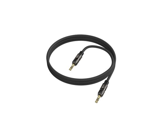 Кабель мультимедийный 3.5mm M to 3.5mm M 1.0m black BOROFONE (6941991117725), изображение 2 Кабель мультимедийный 3.5mm M to 3.5mm M 1.0m black BOROFONE (6941991117725), изображение 2