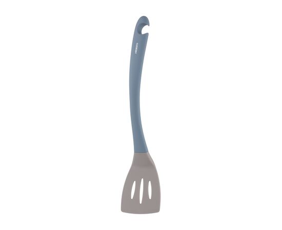 Лопатка кухонная Ardesto Gemini з прорізами 35 см сіро-синій (AR2178B), изображение 2