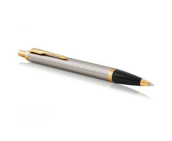 Ручка шариковая Parker IM 17 Brushed Metal GT BP блистер (22 236), изображение 3 Ручка шариковая Parker IM 17 Brushed Metal GT BP блистер (22 236), изображение 3