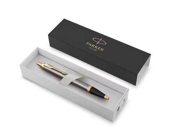 Ручка шариковая Parker IM 17 Grey Lacquer GT BP (21 132), изображение 3 Ручка шариковая Parker IM 17 Grey Lacquer GT BP (21 132), изображение 3