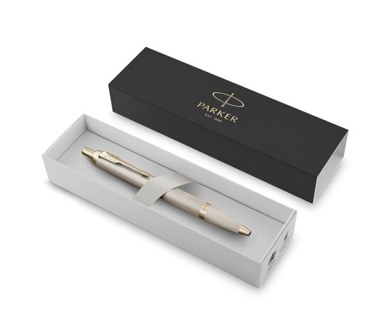 Ручка шариковая Parker IM 17 Professionals Monochrome Champagne BP (28 232), изображение 3 Ручка шариковая Parker IM 17 Professionals Monochrome Champagne BP (28 232), изображение 3