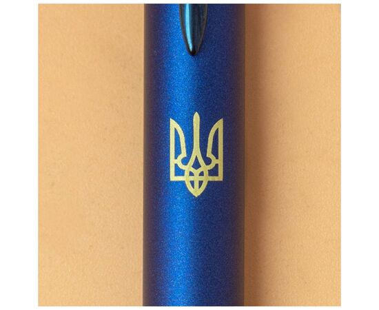 Ручка кулькова Parker IM 17 Professionals UKRAINE Monochrome Blue BP Трезубец (28132_T001y), зображення 2 Ручка кулькова Parker IM 17 Professionals UKRAINE Monochrome Blue BP Трезубец (28132_T001y), зображення 2