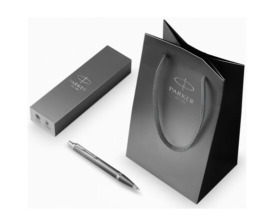 Ручка кулькова Parker IM 17 Rituals Grey CT BP + Пакет Parker Rituals (29 232), зображення 5 Ручка кулькова Parker IM 17 Rituals Grey CT BP + Пакет Parker Rituals (29 232), зображення 5