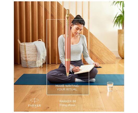 Ручка кулькова Parker IM 17 Rituals Uplifting Orange GT BP + Пакет Parker Rituals (29 332), зображення 5 Ручка кулькова Parker IM 17 Rituals Uplifting Orange GT BP + Пакет Parker Rituals (29 332), зображення 5