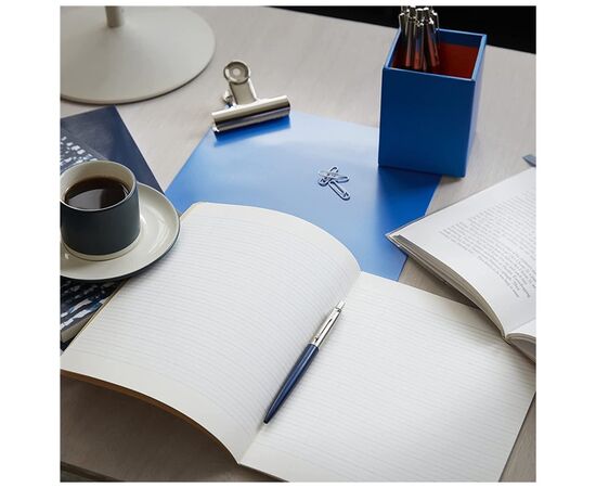 Ручка шариковая Parker JOTTER 17 Royal Blue CT BP блистер (16 336), изображение 5 Ручка шариковая Parker JOTTER 17 Royal Blue CT BP блистер (16 336), изображение 5