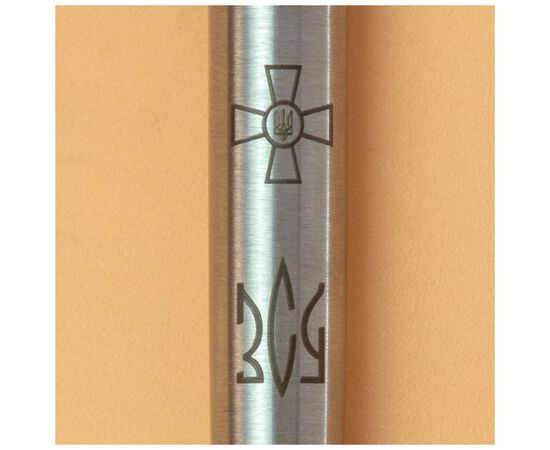 Ручка шариковая Parker JOTTER 17 ARMY SS CT BP Эмблема ВСУ + Трезубец ВСУ (16132_W101b), изображение 2 Ручка шариковая Parker JOTTER 17 ARMY SS CT BP Эмблема ВСУ + Трезубец ВСУ (16132_W101b), изображение 2
