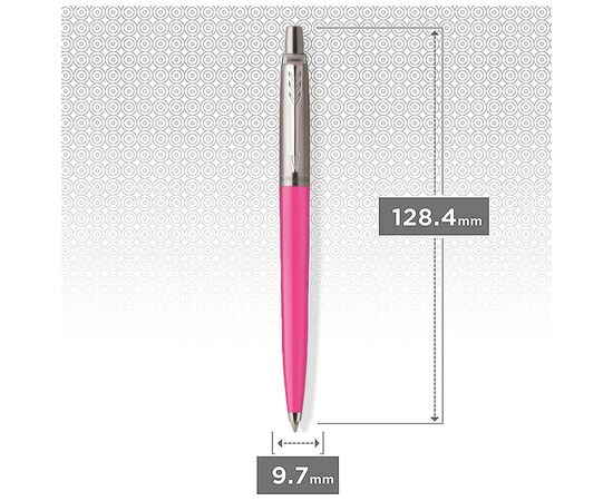 Ручка кулькова Parker JOTTER 17 Originals Hot Pink CT BP в Eco упаковці (15 932_2039e), зображення 3 Ручка кулькова Parker JOTTER 17 Originals Hot Pink CT BP в Eco упаковці (15 932_2039e), зображення 3