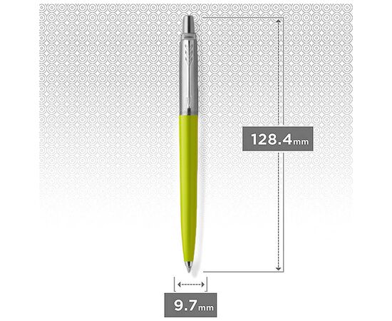 Ручка шариковая Parker JOTTER 17 Originals Lime Green CT BP в Eco упаковке (15 932_389e), изображение 3 Ручка шариковая Parker JOTTER 17 Originals Lime Green CT BP в Eco упаковке (15 932_389e), изображение 3