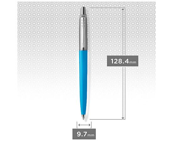 Ручка кулькова Parker JOTTER 17 Originals Sky Blue CT BP в Eco упаковці (15 932_801e), зображення 3 Ручка кулькова Parker JOTTER 17 Originals Sky Blue CT BP в Eco упаковці (15 932_801e), зображення 3