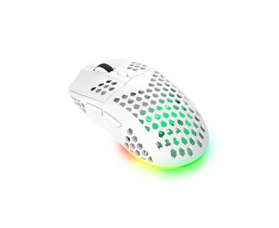 Мышка Trust GXT 929 Helox Wireless/USB-A White (25390), изображение 2 Мышка Trust GXT 929 Helox Wireless/USB-A White (25390), изображение 2