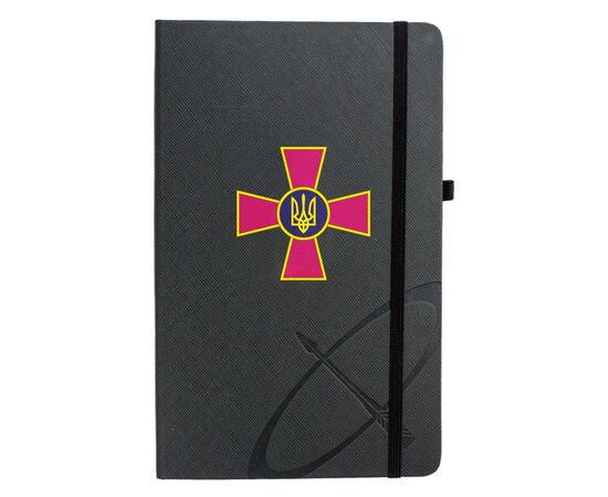 Ручка шариковая Parker JOTTER 17 Originals ARMY Black CT BP Эмблема ВСУ + блокнот Parker + подар.упаковка (15632b24_W0010u), изображение 6 Ручка шариковая Parker JOTTER 17 Originals ARMY Black CT BP Эмблема ВСУ + блокнот Parker + подар.упаковка (15632b24_W0010u), изображение 6