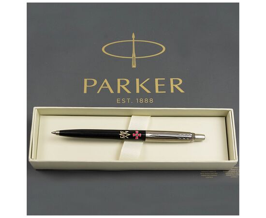 Ручка шариковая Parker JOTTER 17 Originals ARMY Black CT BP Эмблема ВСУ + Трезубец ВСУ золот. (15632_W1015u), изображение 5 Ручка шариковая Parker JOTTER 17 Originals ARMY Black CT BP Эмблема ВСУ + Трезубец ВСУ золот. (15632_W1015u), изображение 5