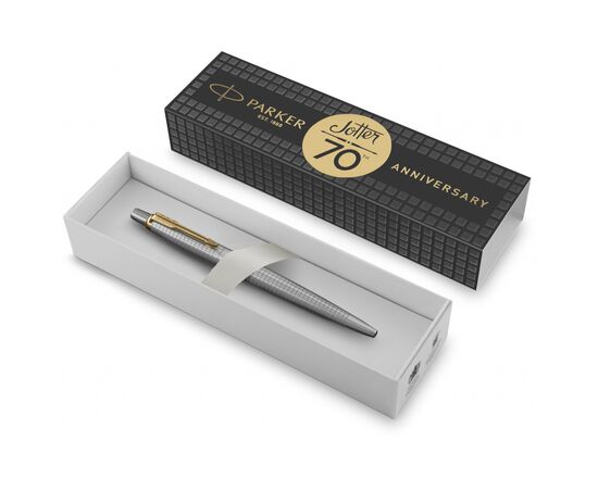 Ручка шариковая Parker JOTTER 17 SE 70th Anniversary SS GT BP (19 832), изображение 3 Ручка шариковая Parker JOTTER 17 SE 70th Anniversary SS GT BP (19 832), изображение 3