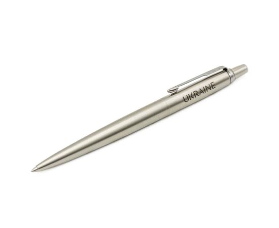 Ручка шариковая Parker JOTTER 17 UKRAINE SS CT BP Україна + Карта (16132_T205b), изображение 4 Ручка шариковая Parker JOTTER 17 UKRAINE SS CT BP Україна + Карта (16132_T205b), изображение 4