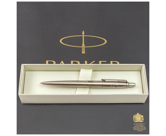 Ручка шариковая Parker JOTTER 17 UKRAINE SS CT BP Трезубец+Слава Украине! + Героям Слава (16132_T210b), изображение 9 Ручка шариковая Parker JOTTER 17 UKRAINE SS CT BP Трезубец+Слава Украине! + Героям Слава (16132_T210b), изображение 9
