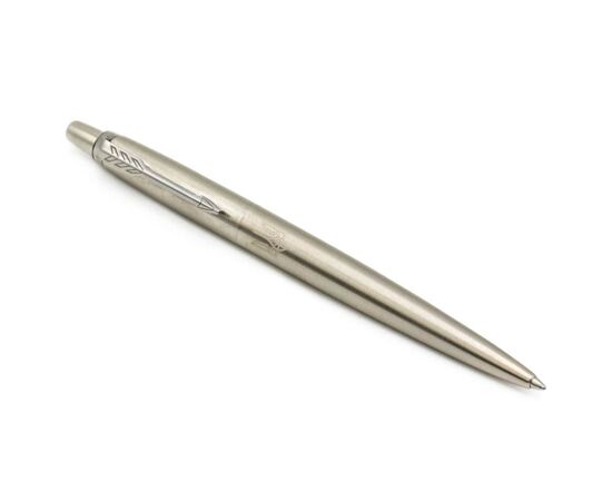 Ручка шариковая Parker JOTTER 17 UKRAINE SS CT BP Трезубец белый (16132_T001w), изображение 3 Ручка шариковая Parker JOTTER 17 UKRAINE SS CT BP Трезубец белый (16132_T001w), изображение 3