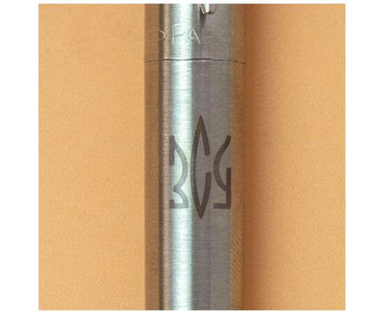 Ручка шариковая Parker JOTTER 17 UKRAINE SS CT BP Трезубец ВСУ (глад.) (16132_T039t), изображение 2 Ручка шариковая Parker JOTTER 17 UKRAINE SS CT BP Трезубец ВСУ (глад.) (16132_T039t), изображение 2