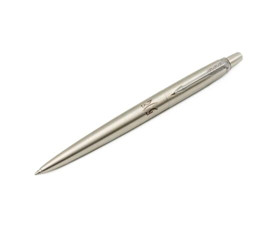 Ручка шариковая Parker JOTTER 17 UKRAINE SS CT BP Трезубец ВСУ (глад.) (16132_T039t), изображение 3 Ручка шариковая Parker JOTTER 17 UKRAINE SS CT BP Трезубец ВСУ (глад.) (16132_T039t), изображение 3