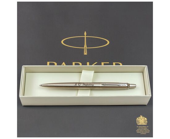 Ручка шариковая Parker JOTTER 17 UKRAINE SS CT BP Я люблю Украину (16132_T206b), изображение 5 Ручка шариковая Parker JOTTER 17 UKRAINE SS CT BP Я люблю Украину (16132_T206b), изображение 5