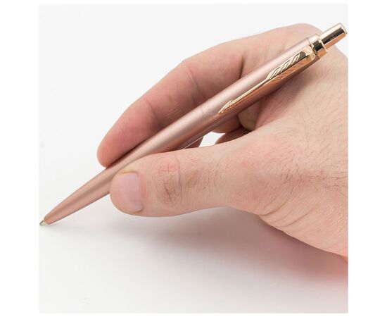Ручка кулькова Parker JOTTER 17 XL Monochrome Pink Gold PGT BP блістер (12 636), зображення 3 Ручка кулькова Parker JOTTER 17 XL Monochrome Pink Gold PGT BP блістер (12 636), зображення 3
