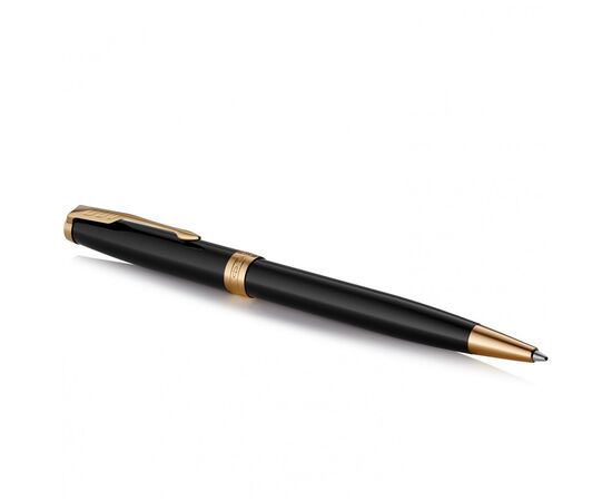 Ручка шариковая Parker SONNET 17 Black Lacquer GT BP + блокнот Parker + подар.упак. GIFT24 (86 032b24), изображение 2 Ручка шариковая Parker SONNET 17 Black Lacquer GT BP + блокнот Parker + подар.упак. GIFT24 (86 032b24), изображение 2