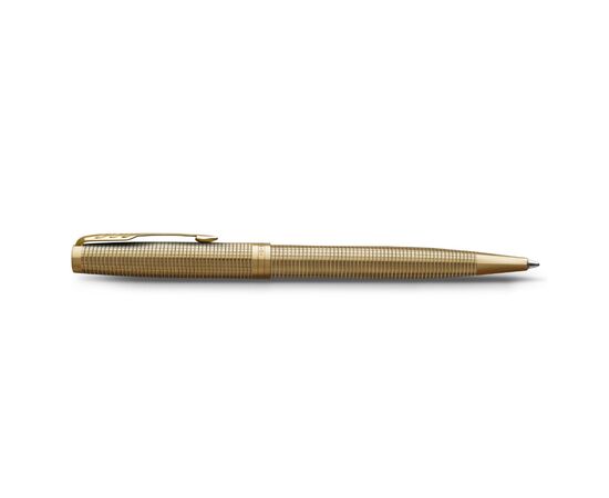 Ручка шариковая Parker SONNET 17 SE Cisele Gold GT BP + бархатный чехол (68 632), изображение 3