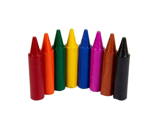 Карандаши цветные Crayola Mini Kids великі воскові для малюків, 8 шт (81-0080), изображение 2 Карандаши цветные Crayola Mini Kids великі воскові для малюків, 8 шт (81-0080), изображение 2