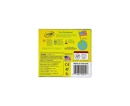 Карандаши цветные Crayola воскові, 12 шт (256239.072), изображение 10 Карандаши цветные Crayola воскові, 12 шт (256239.072), изображение 10