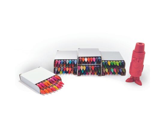 Карандаши цветные Crayola воскові, 120 шт зі стругачкою (52-6920), изображение 3