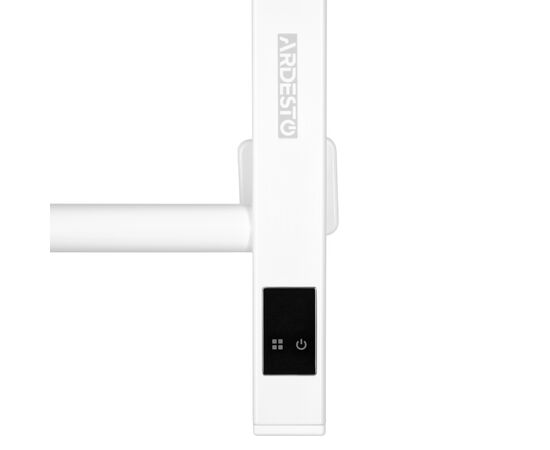 Полотенцесушитель Ardesto SMART, 480x800мм, ліве підключення, білий (12-166153-4880), изображение 5 Полотенцесушитель Ardesto SMART, 480x800мм, ліве підключення, білий (12-166153-4880), изображение 5