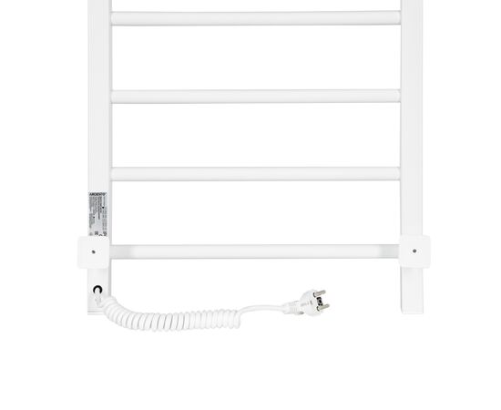 Сушарка для рушників Ardesto SMART, 480x800мм, праве підключення, білий (12-166053-4880), зображення 4 Сушарка для рушників Ardesto SMART, 480x800мм, праве підключення, білий (12-166053-4880), зображення 4