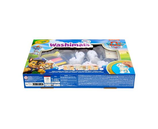 Набор для творчества Crayola Paw Patrol Washimals 4 тваринки та 6 фломастерів (74-0290), изображение 7 Набор для творчества Crayola Paw Patrol Washimals 4 тваринки та 6 фломастерів (74-0290), изображение 7