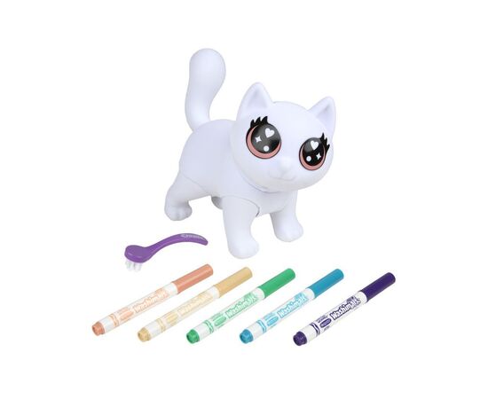 Набір для творчості Crayola Washimals Котик- велетень, з фломастерами 5 шт (74-7518), зображення 2 Набір для творчості Crayola Washimals Котик- велетень, з фломастерами 5 шт (74-7518), зображення 2