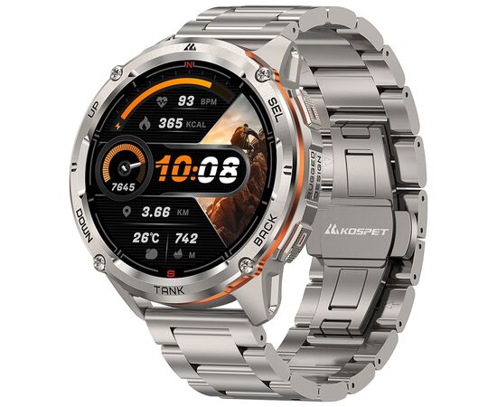 Смарт-часы KOSPET Tank T3 ULTRA 2 SE SILVER (6974958251187)