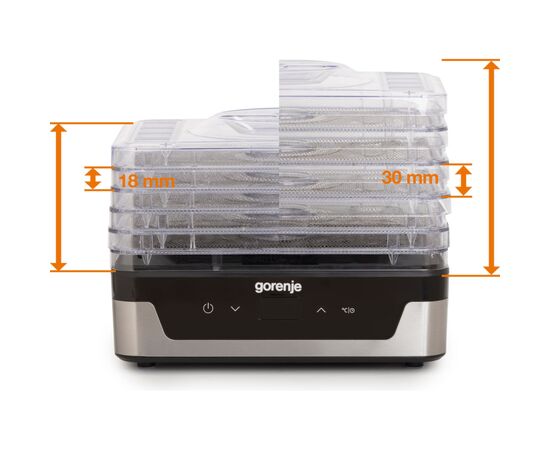 Сушка для овощей и фруктов Gorenje FDK400DE, изображение 8 Сушка для овощей и фруктов Gorenje FDK400DE, изображение 8
