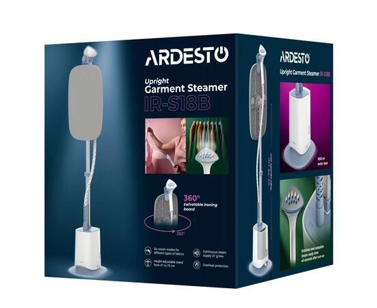 Отпариватель для одежды Ardesto IR-S18B, изображение 12 Отпариватель для одежды Ardesto IR-S18B, изображение 12
