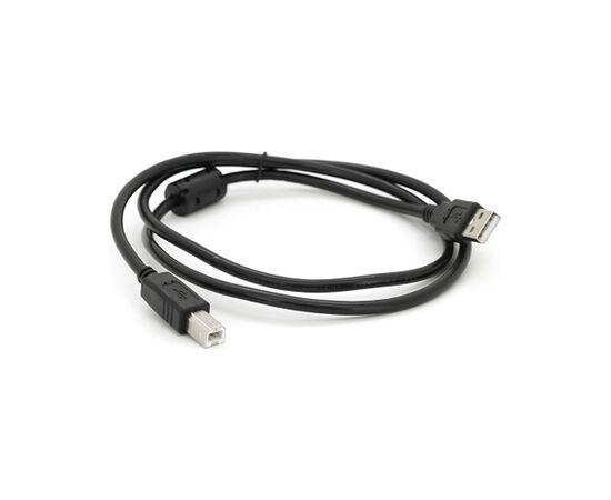 Кабель для принтера USB 2.0 AM/BM 1.0m ferrite black Voltronic (YT-AM/BM-1.0B), изображение 2 Кабель для принтера USB 2.0 AM/BM 1.0m ferrite black Voltronic (YT-AM/BM-1.0B), изображение 2