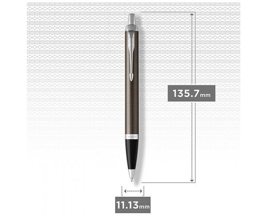Ручка кулькова Parker IM 17 Dark Espresso CT BP блістер (22 336), зображення 4 Ручка кулькова Parker IM 17 Dark Espresso CT BP блістер (22 336), зображення 4