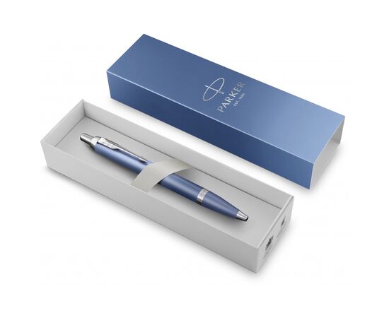 Ручка шариковая Parker IM 17 Rituals Peaceful Blue CT BP + Пакет Parker Rituals (29 432), изображение 3 Ручка шариковая Parker IM 17 Rituals Peaceful Blue CT BP + Пакет Parker Rituals (29 432), изображение 3